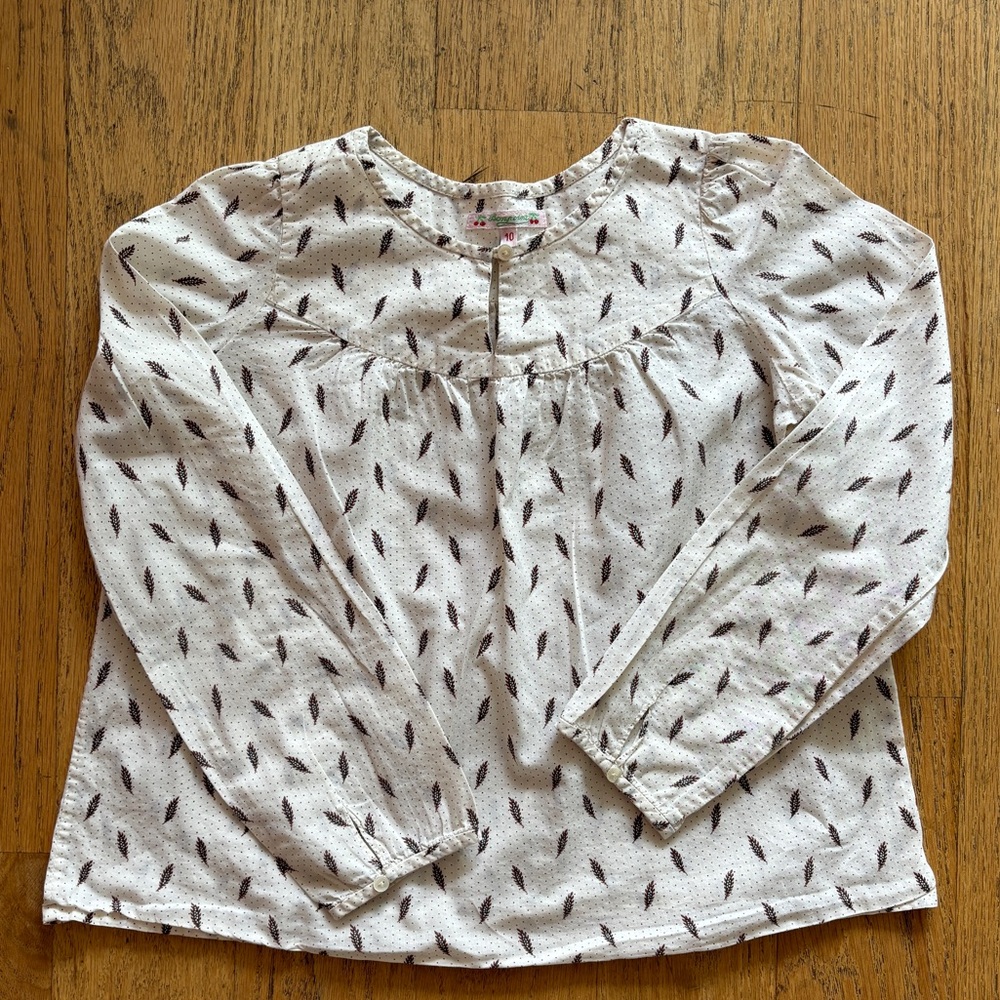 Bonpoint feather Blouse